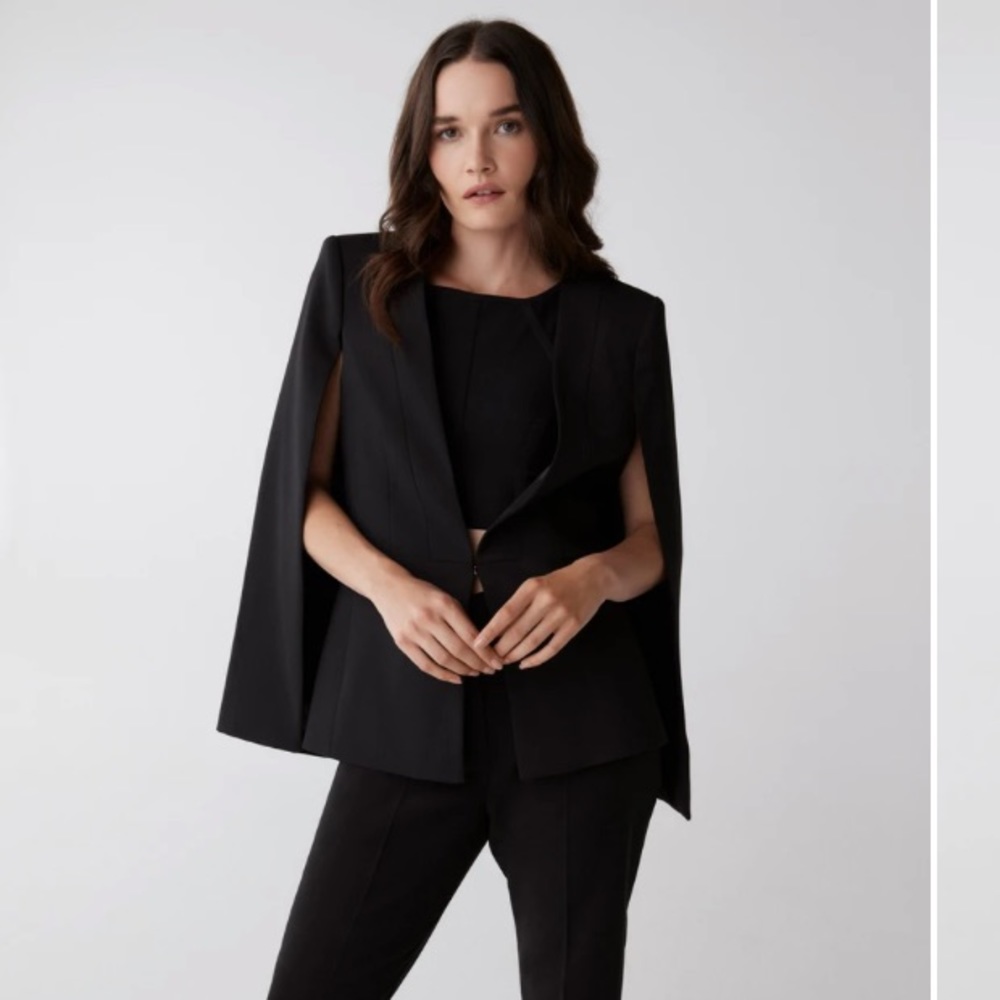 BCBG Cape Blazer, XXS NWOT